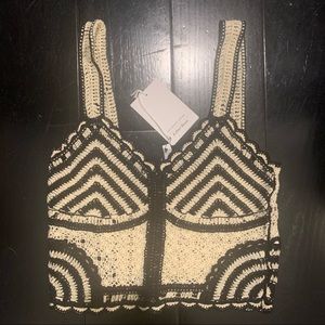 & Other Stories crochet top